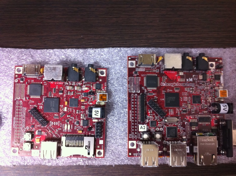 緑之庵(緑之杜) BeagleBoardxM届きました