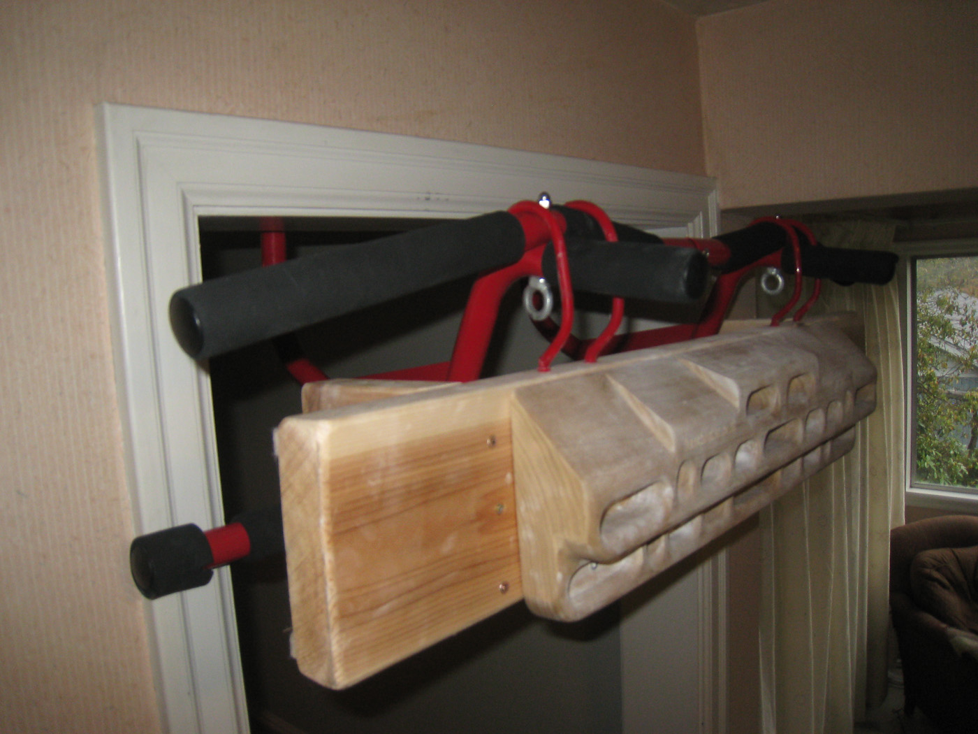 Free the Hills Mounting a Hangboard Without Drilling Holes in Your Wall