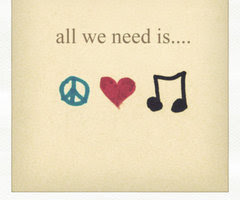 Peace Love and Music