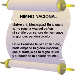himno de nicaragua