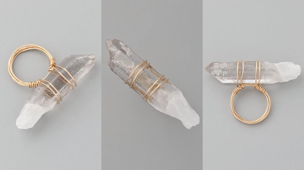 Wire Wrapped Quartz
