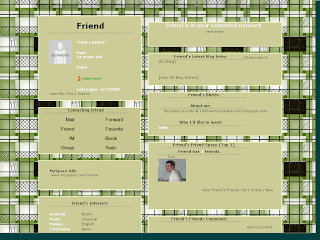 Cute Default Myspace Layouts