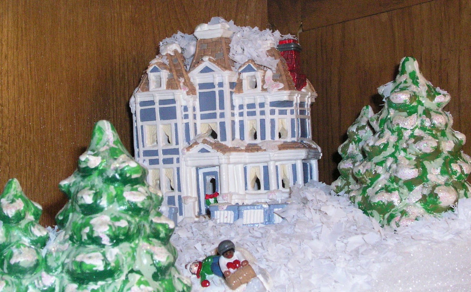 Holidays at the Harris Home: Christmas Village Display