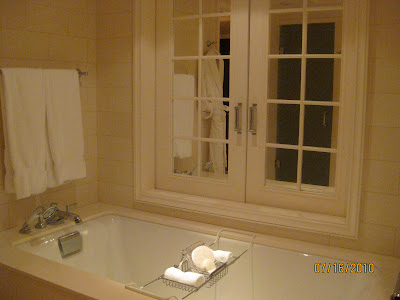 mirrored french doors