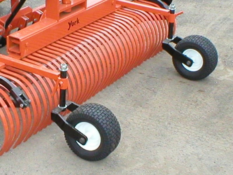 York Modern Do I Need Caster Wheels on MY York Rake?