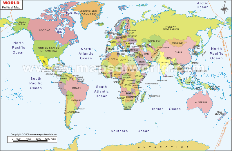 World+map+with+countries+and+cities+labeled