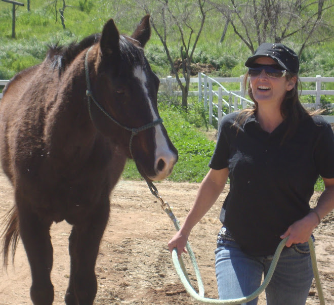 Volunteer Melissa with Chief