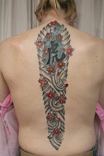 Japanese Tattoos Especially Cherry Blossom Tattoo Designs With Image Most Popular Female Tattoos With Cherry Blossom Tattoo For The Back Body 6