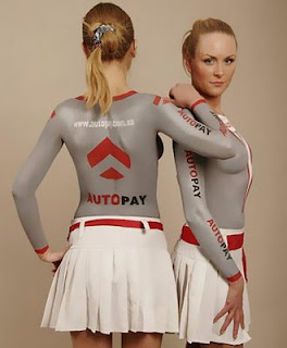 Beautiful Female Bodies And Female Body In Photography With Body Painting With Sports Theme Picture 5