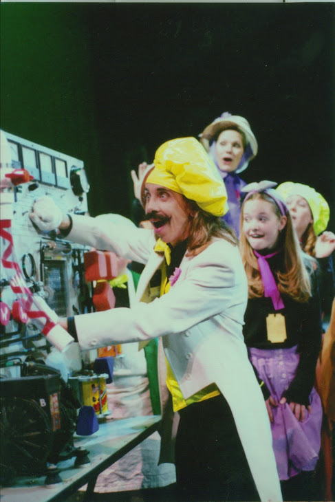 Willie Wonka in Charlie and The Chocolate Factory, Bijou Theatre 2002