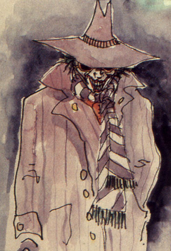 Conceptual drawing 'the joker' ...