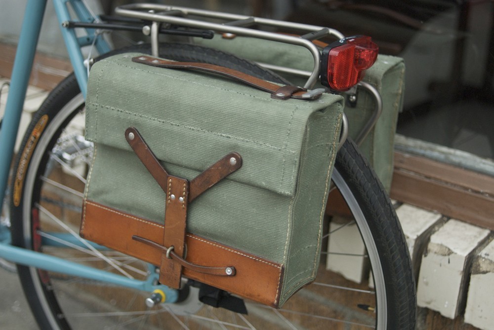 Trade Brigade Swiss Army//Bicycle Pannier Bag