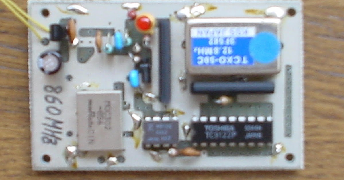 Electronics Technology Phase Locked Loop (PLL) Oscillator Circuit 860 MHz