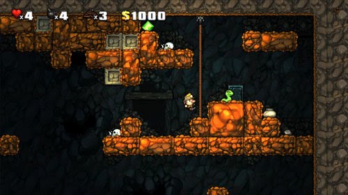 8 Bit Horse: Spelunky