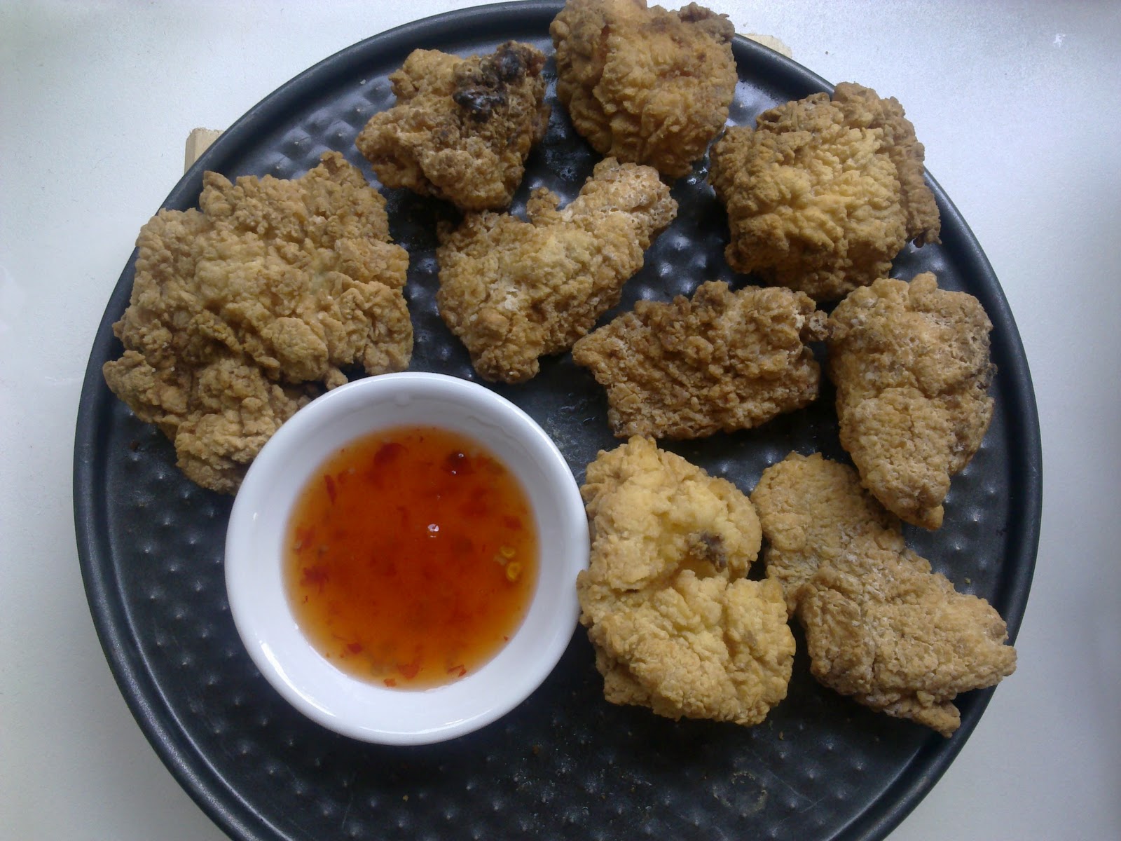 Home Engineering At Work Deep Fried Fish Soup with Rice & Fish Nuggets