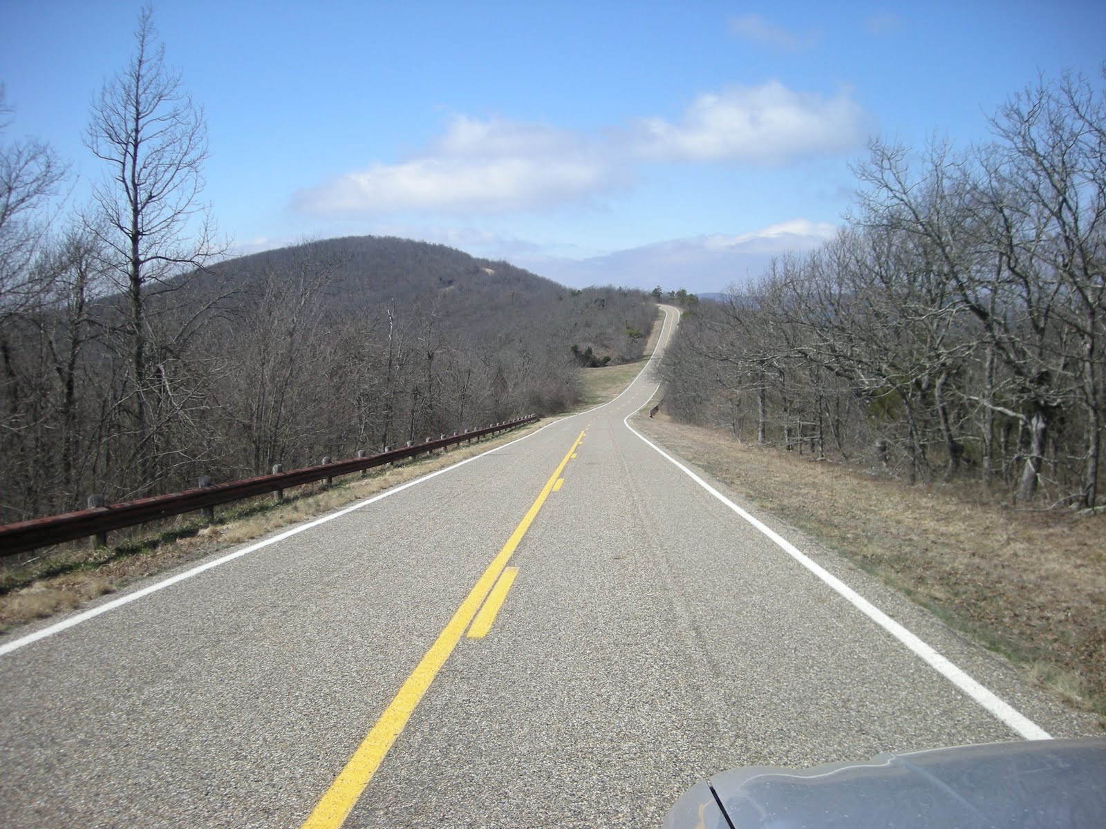 ADVENTURES IN A BIG LAND Rich Mountain, Arkansas, Sun. 14th Mar. 2010