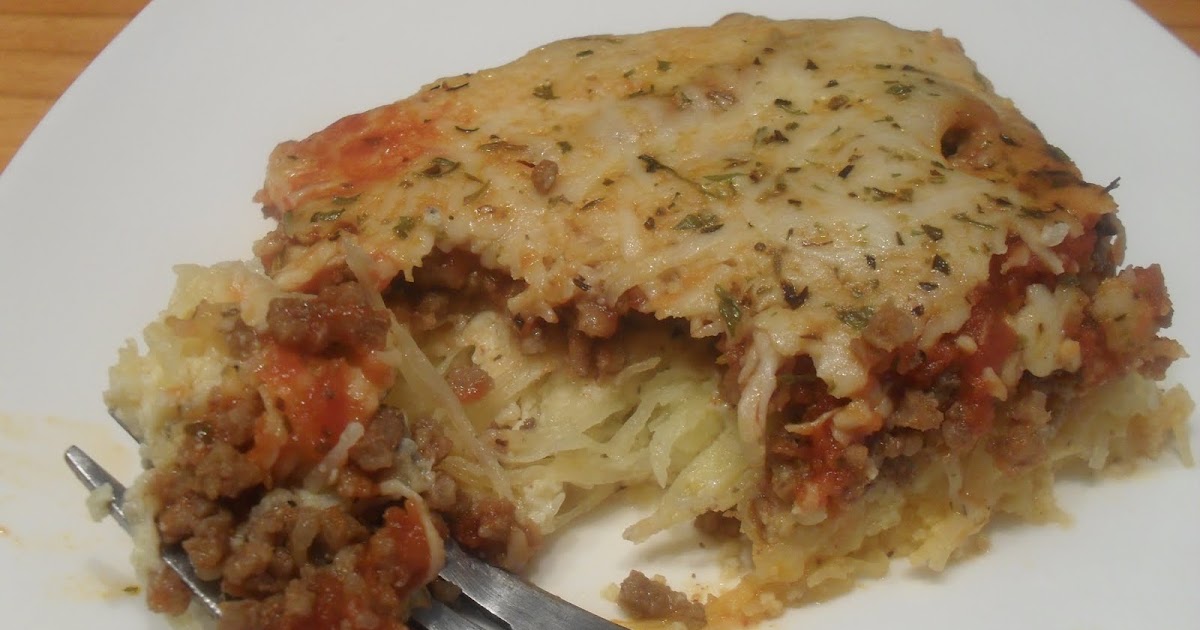 Knife, Fork, and Spoon With Me Spaghetti Squash Bake