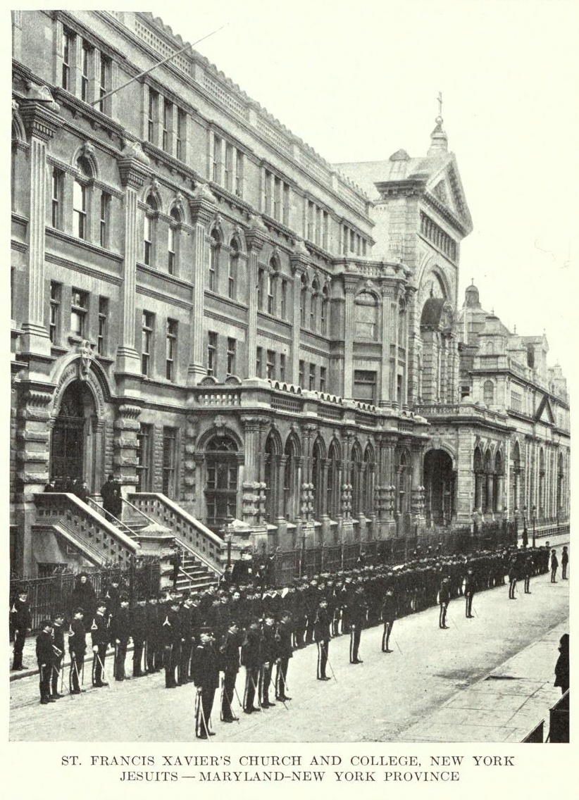 Article on Xavier High School, Manhattan, 1898