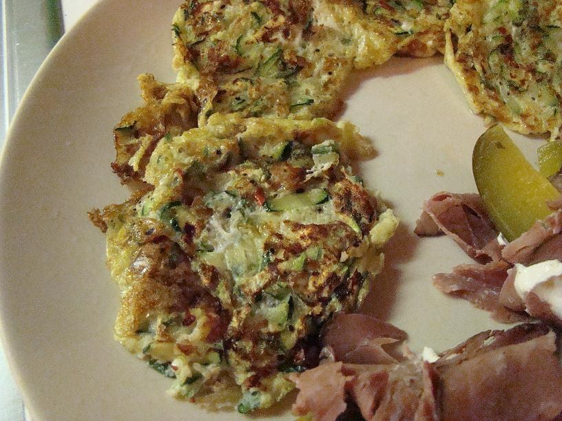 Tami's Kitchen Table Talk Low Carb Zucchini Pancakes