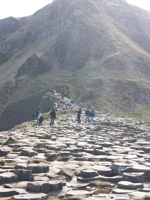 Giants Causeway- Formed 60 million years ago