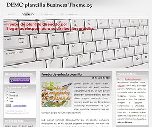Descargar plantilla Business Theme 03