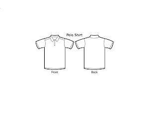 Polo Shirt Layout