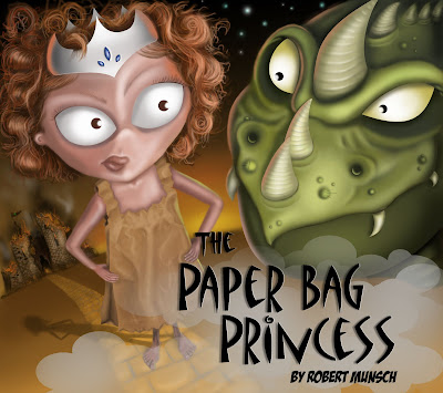 Paper+bag+princess+illustrations
