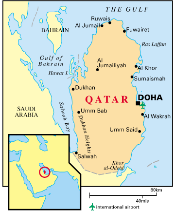 map of qatar. Qatar Location Map. Disclaimer : All efforts have been made to make this