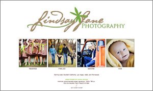 Lindsay Jane Photography Website