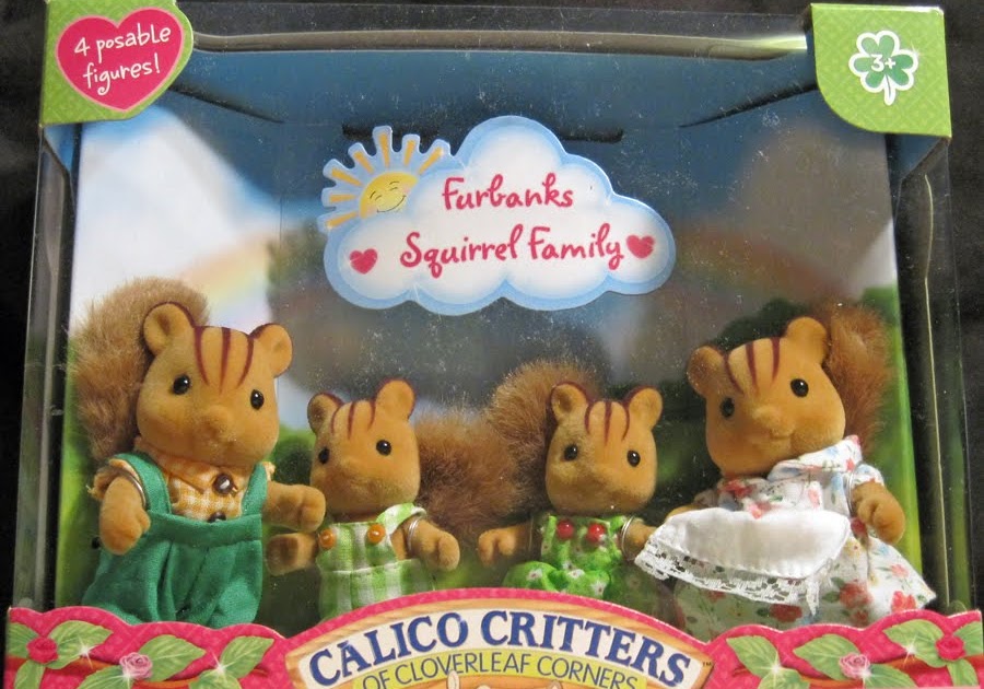 calico critters furbanks squirrel family
