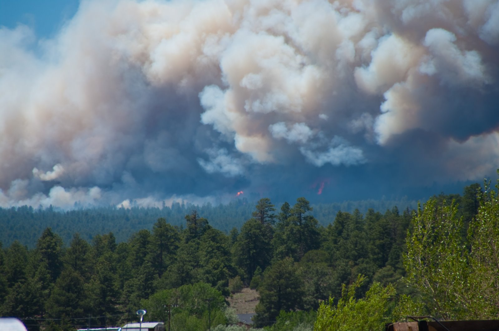 deborah's photo blog Schultz Fire, Flagstaff