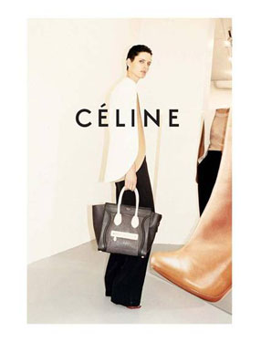 GLAMOUR CHOCOLATE: Celine Luggage Bag  