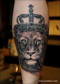 Lion king tattoo design