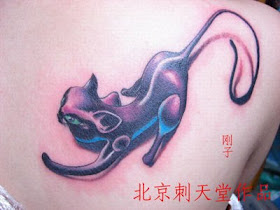 cat tattoo design, X-man tattoo, cat lady