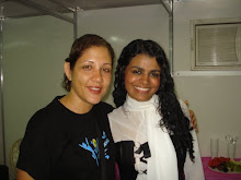 Eu e Damares no Clama Bahia 2009!! Aleluias