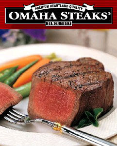 of Omaha Steaks goodness!