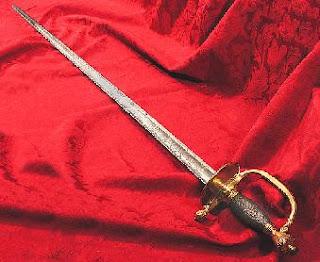 Sword at door