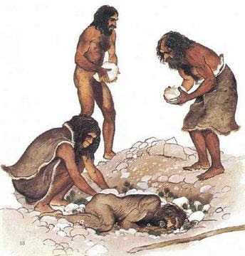 Simbolismes funeraris del 70.000 al 50.000 aC Neanderthal