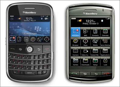 Blackberry 5 Os