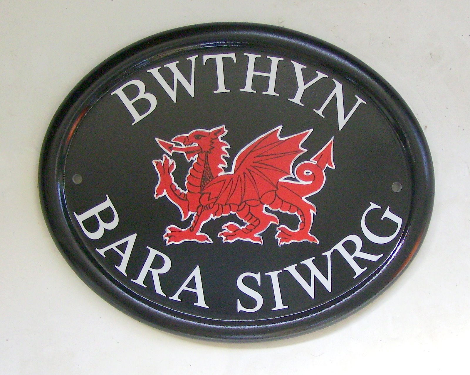 Pictorial House Signs from Yoursigns Ltd Welsh Dragon House Plaque