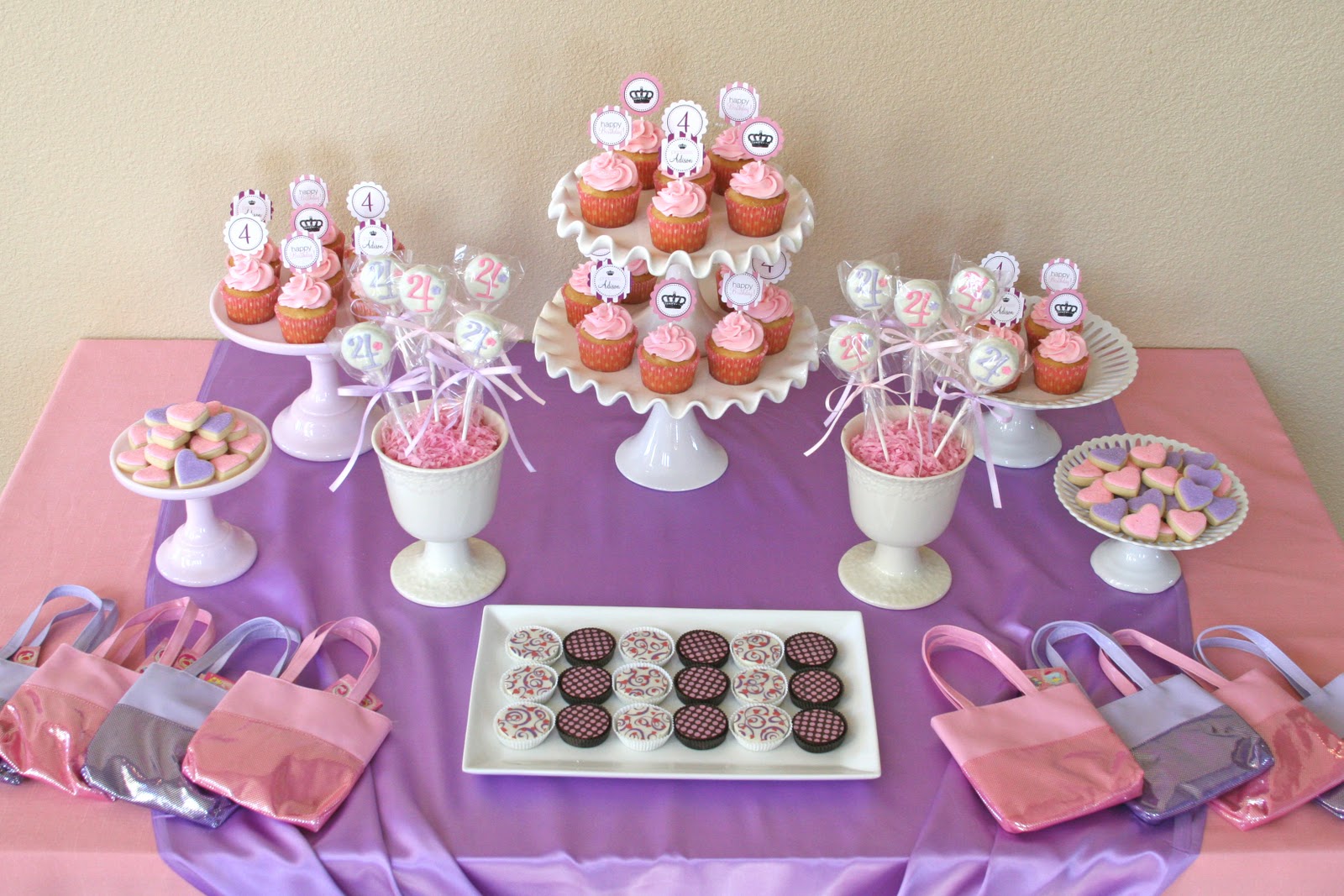 Kara's Party Ideas Real Parties Pink and Purple Princess