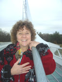 Alex with Mom on Sundial Bridge in Redding