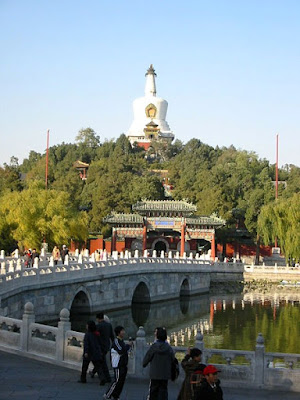 Beihai park in Beijing