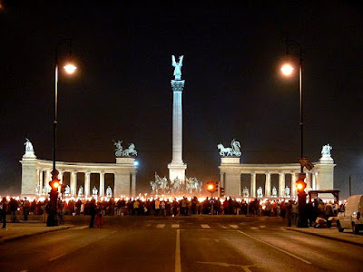 Budapest heroes square