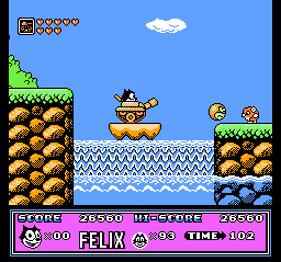 Nintendinho 8-bits Clássicos - FELIX THE CAT 😯👇😎😁🎮 Felix the Cat é um  jogo lançado em 1992 para o Nintendo 8-bits pela Hudson Soft. É baseado no  personagem de desenho animado O