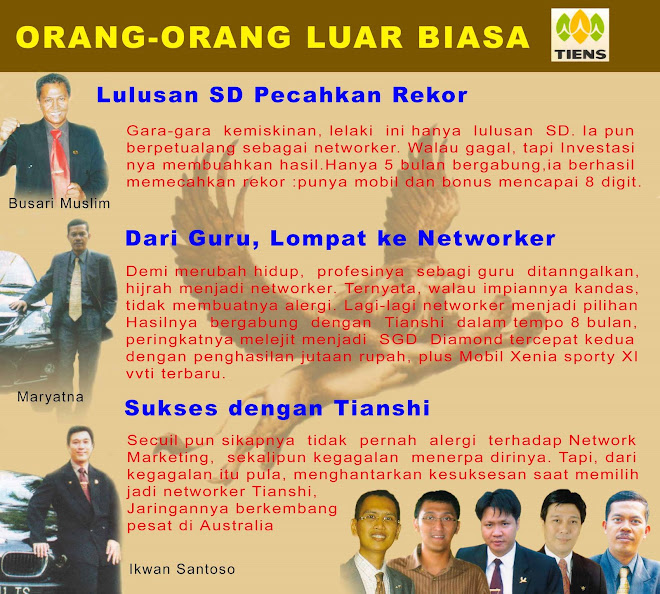 ORANG-ORANG SUKSES LUAR BIASA