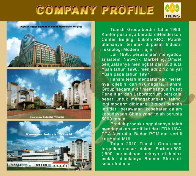 PROFIL PERUSAHAAN TIANSHI