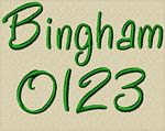 Bingham Font