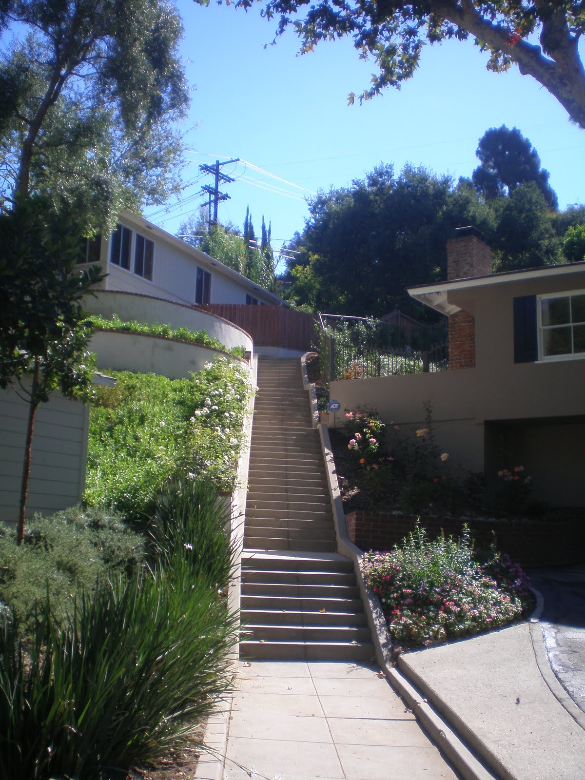 Climbing LA Walk 1 Pasadena La Loma Road