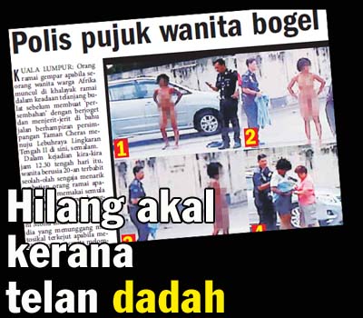 polis pujuk wanita